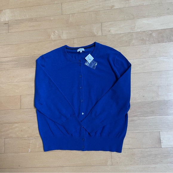 NWOT Crown & Ivy Blue Cardigan - XL - Picture 2 of 7